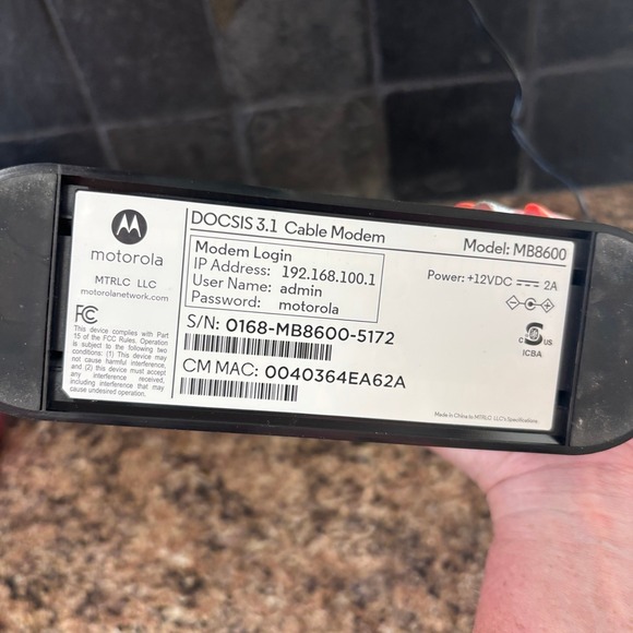 Motorola modem - Picture 5 of 5